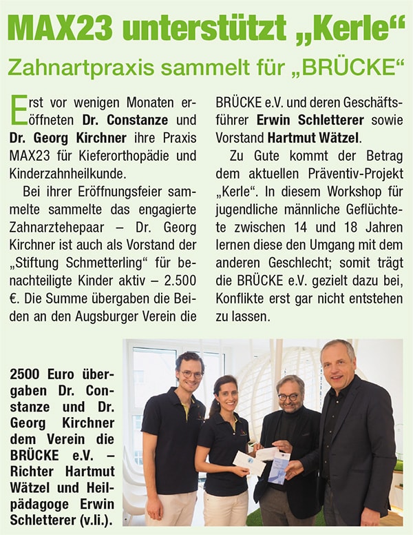 MAX23 im Augsburg Journal